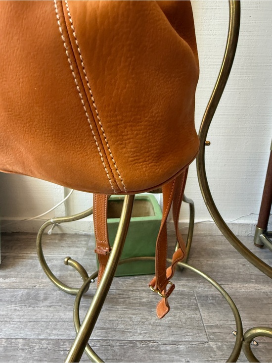 VTG Coach Sonoma Small Backback | Velvety Nubuc in Pumpkin | No. 4938 | GUC main image 5
